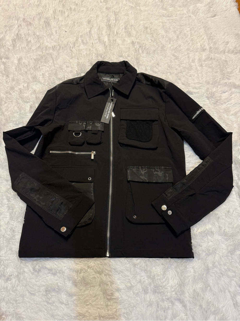 MANIÈRE DE VOIR Black Men Jacket